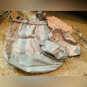 Thirty-One Speckled Granite Cinch Utility Tote